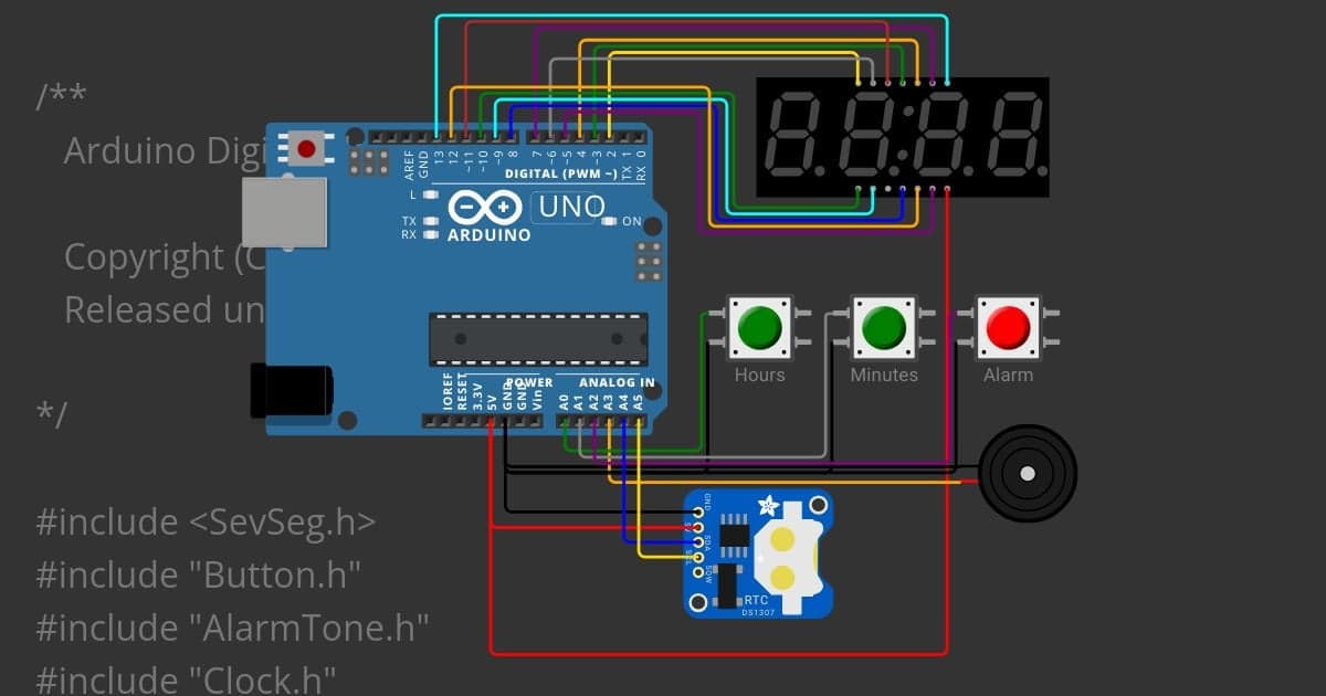 Alarm Clock with RTC