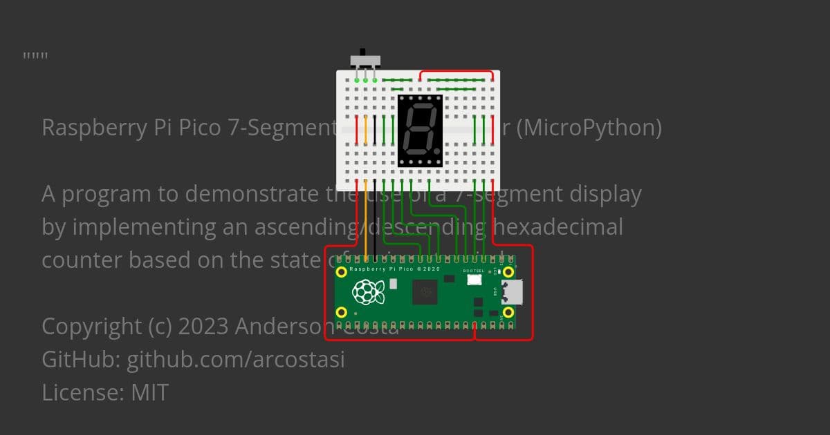 7-Segment Display Counter