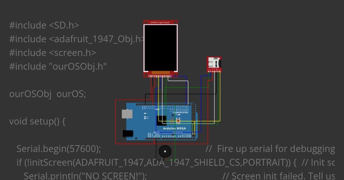 Touch LCD Breakout Game