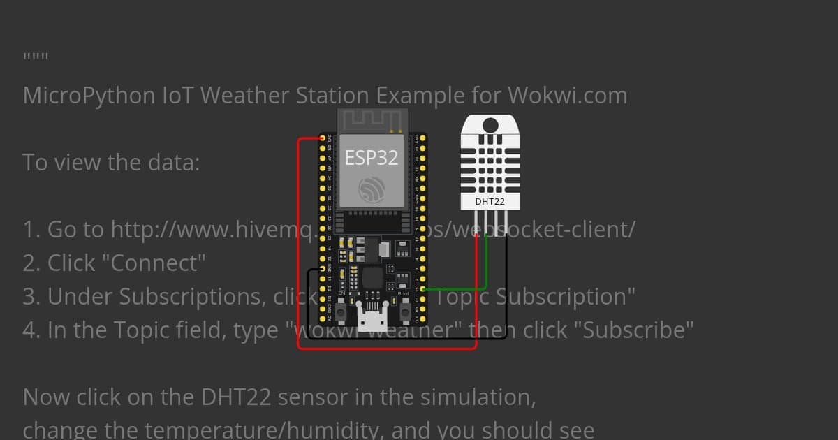 MicroPython MQTT Weather Logger