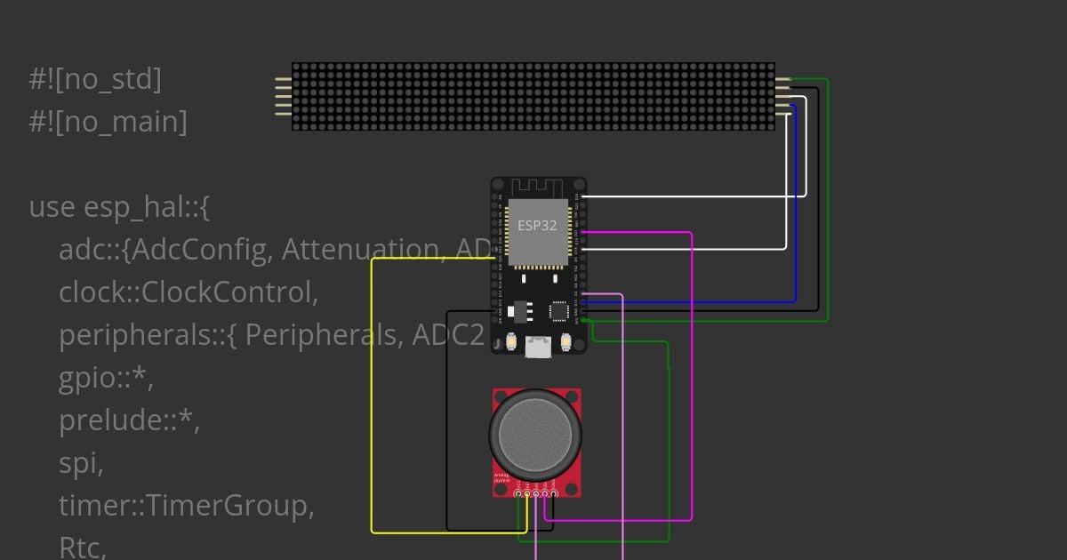 Joystick Etch-a-Sketch