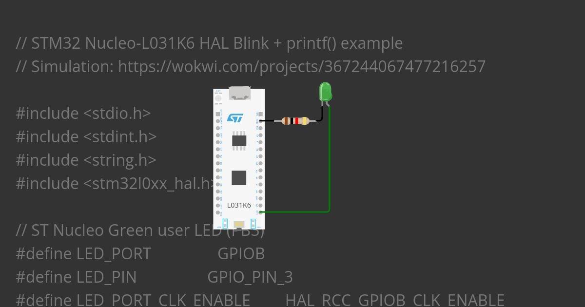 STM HAL on L031